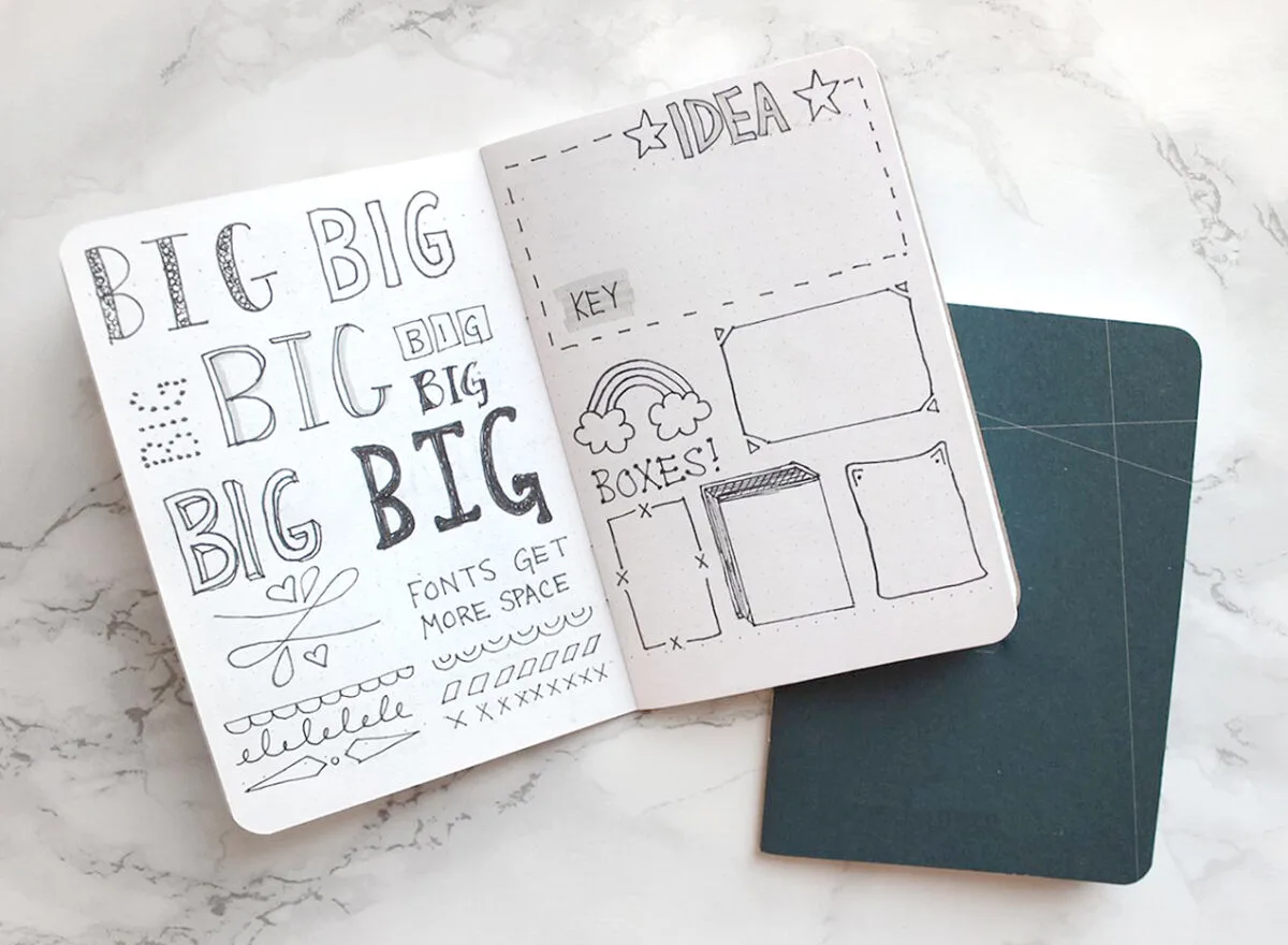 How to Make Bullet Journal Stencil - Bullet Journal Junkie