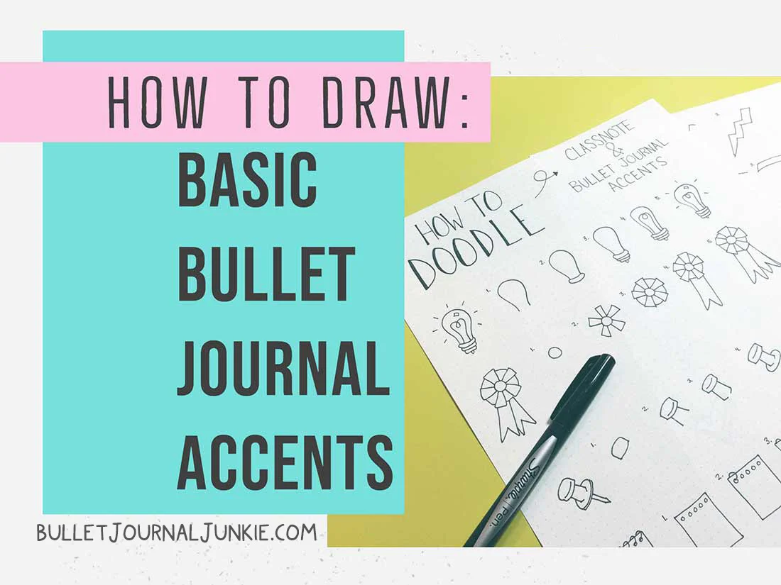 Easy How to Draw a Book Tutorials for Bujo Spreads