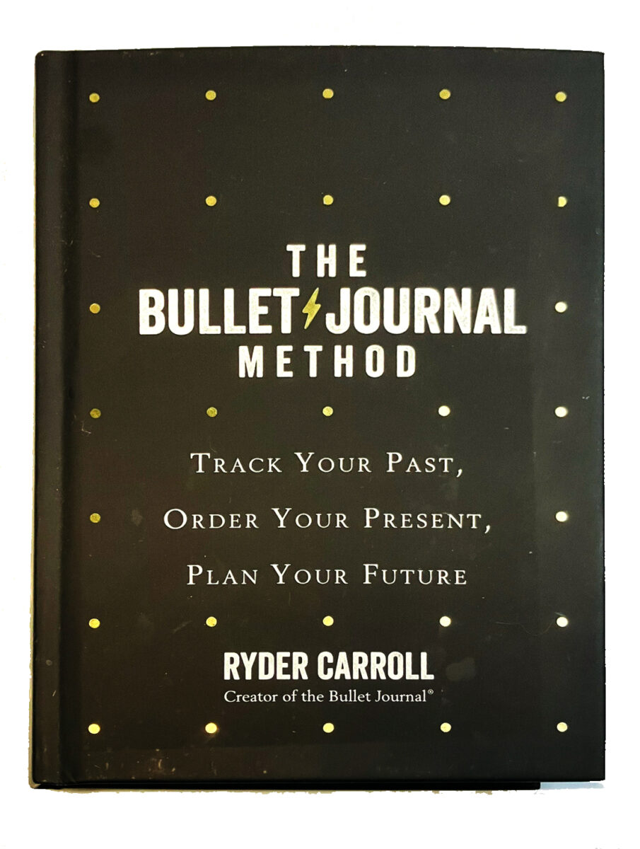 Ryder Carroll's book about bullet journaling.